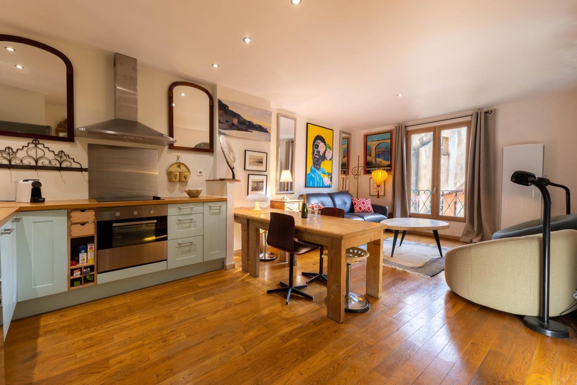 Spacious And Bright Flat Close To The Beach : Heart Of Old Nice Ngoại thất bức ảnh
